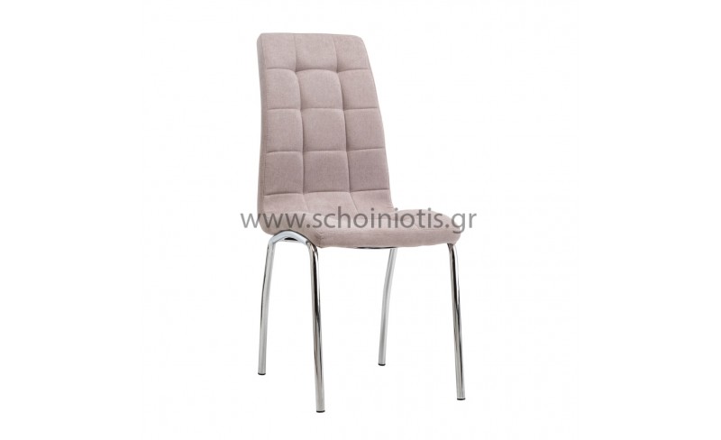 Καρέκλα Amelia Fabric Μπεζ