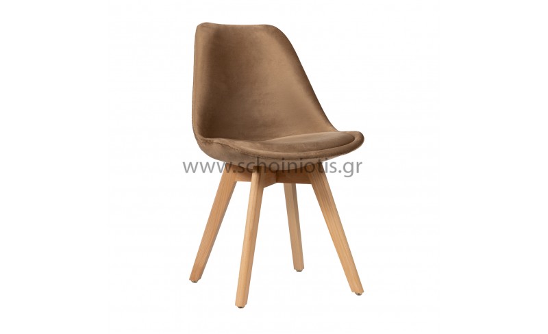 Καρέκλα Demy Fabric Μόκα
