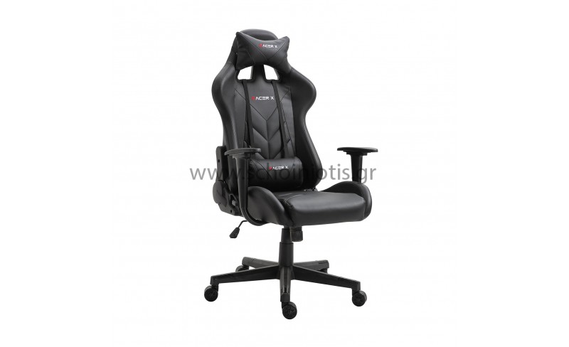 Καρέκλα Γραφείου Racer Μαύρο